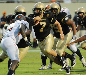 Wofford's Eric Breitenstein has redefined the fullback position in the Terriers' wingbone attack, coach Mike Ayers said.