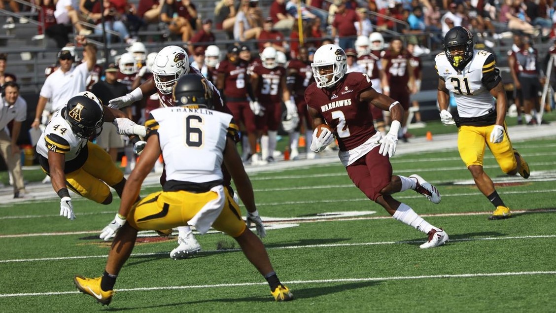 Warhawks’ 50 Yard Bomb With 52 Seconds Left Helps Down Appalachian State, 52-45