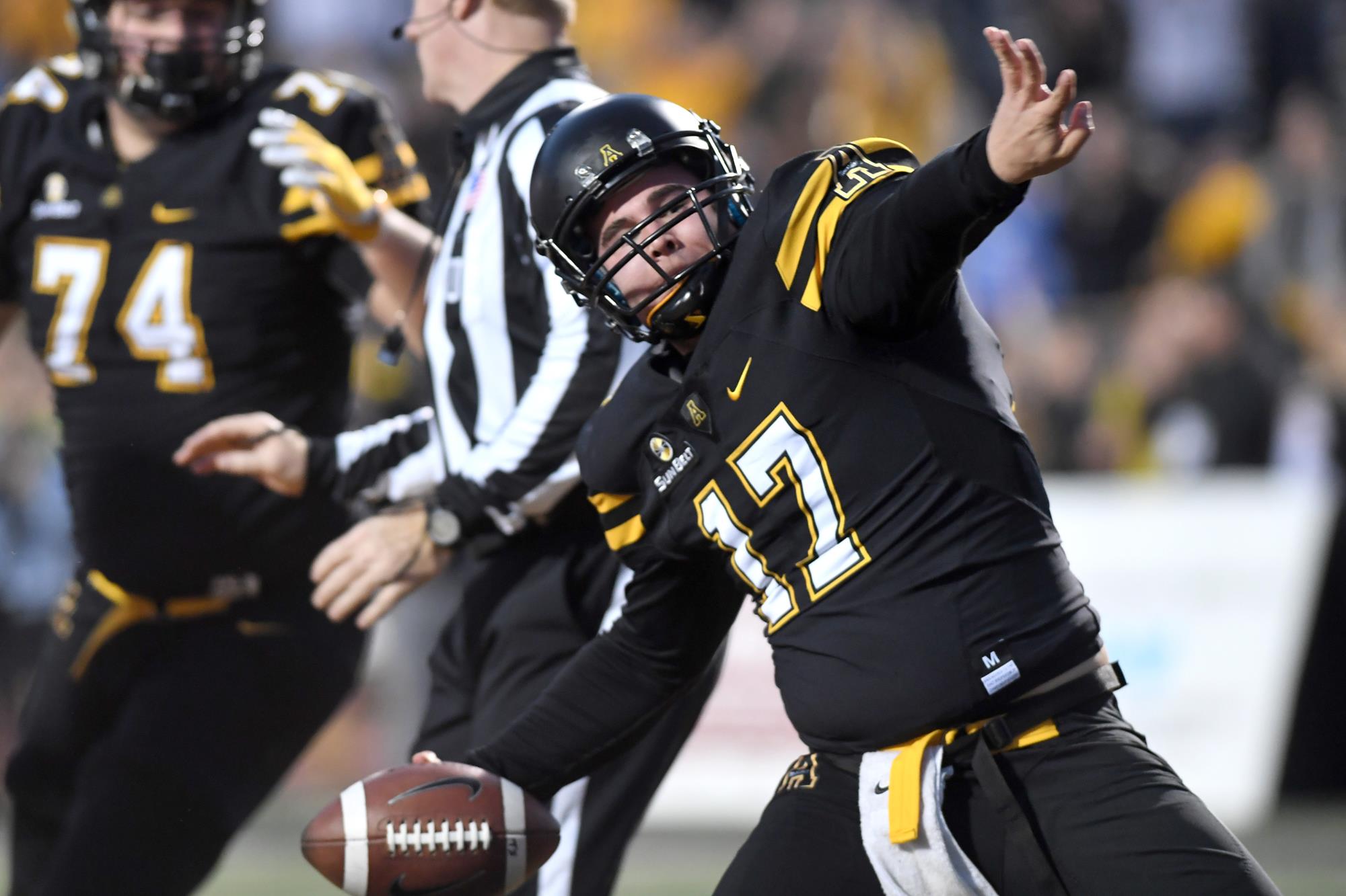 It Was A Senior Day To Remember For App State’s Curtis Fitch