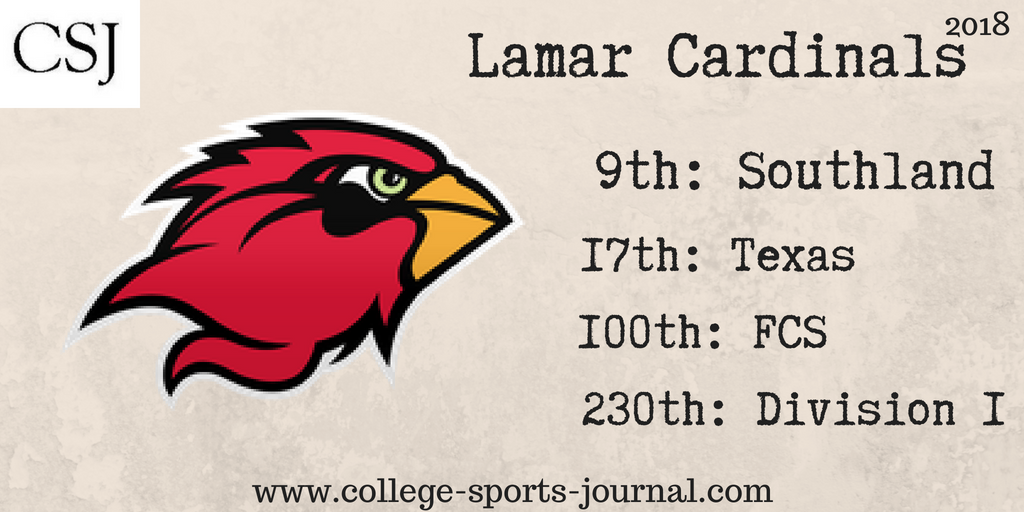 2018 College Football Team Previews: Lamar Cardinals