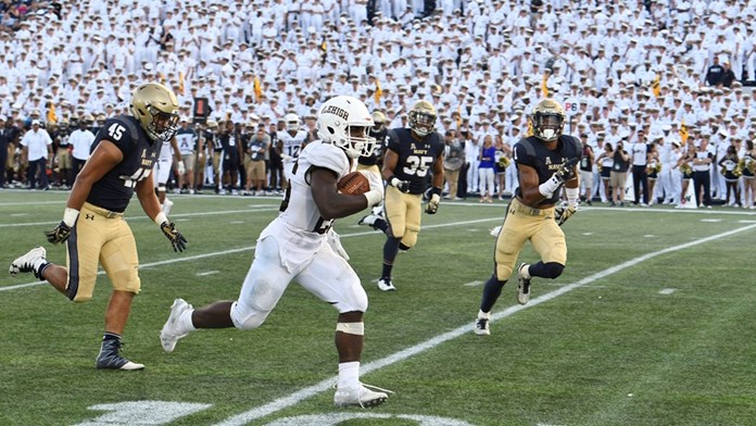Lehigh’s First Football Game Against FBS Team In Fifteen Years Gives Mountain Hawks Big-Time Atmosphere in 51-21 Defeat