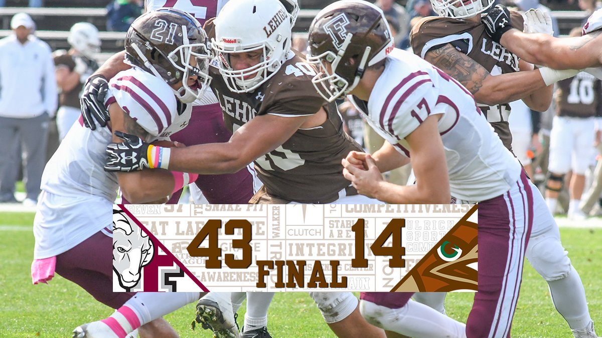 Dismal Patriot League Opener For Lehigh As Mountain Hawks Dominated by Fordham 43-14