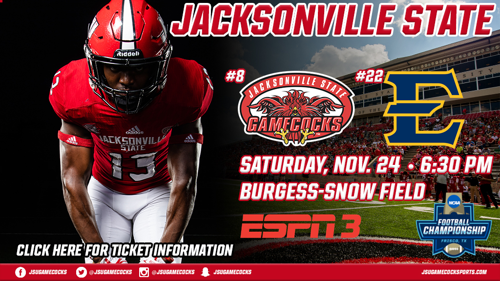 CSJ First Round Playoff Preview: East Tennessee State at Jacksonville State, How to Watch and Fearless Predictions