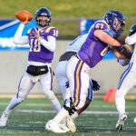 FCS 1st Round Playoffs: Undercuffler’s Record-Setting Day Lifts Albany Over Central Connecticut State, 42-14