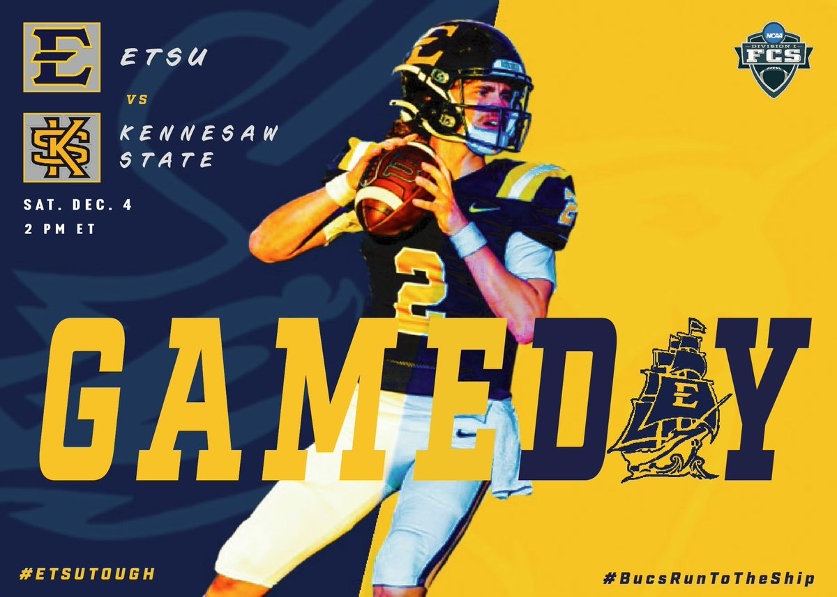 Playoff Round Two – Game Preview – Kennesaw State Owls at #7 East Tennessee State Buccaneers