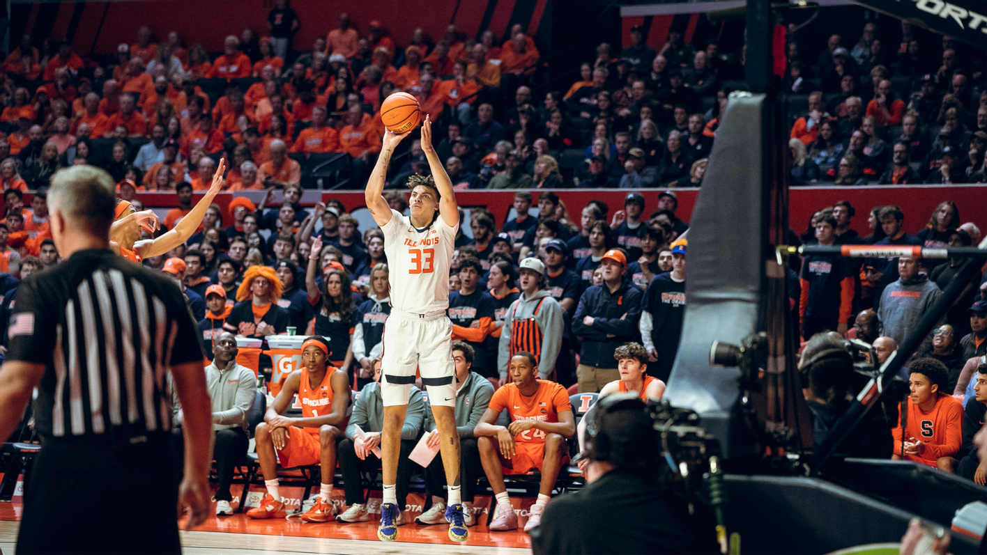 Shannon Provides Late Spark as Illini Knock Off No. 2 Longhorns in Jimmy V Classic