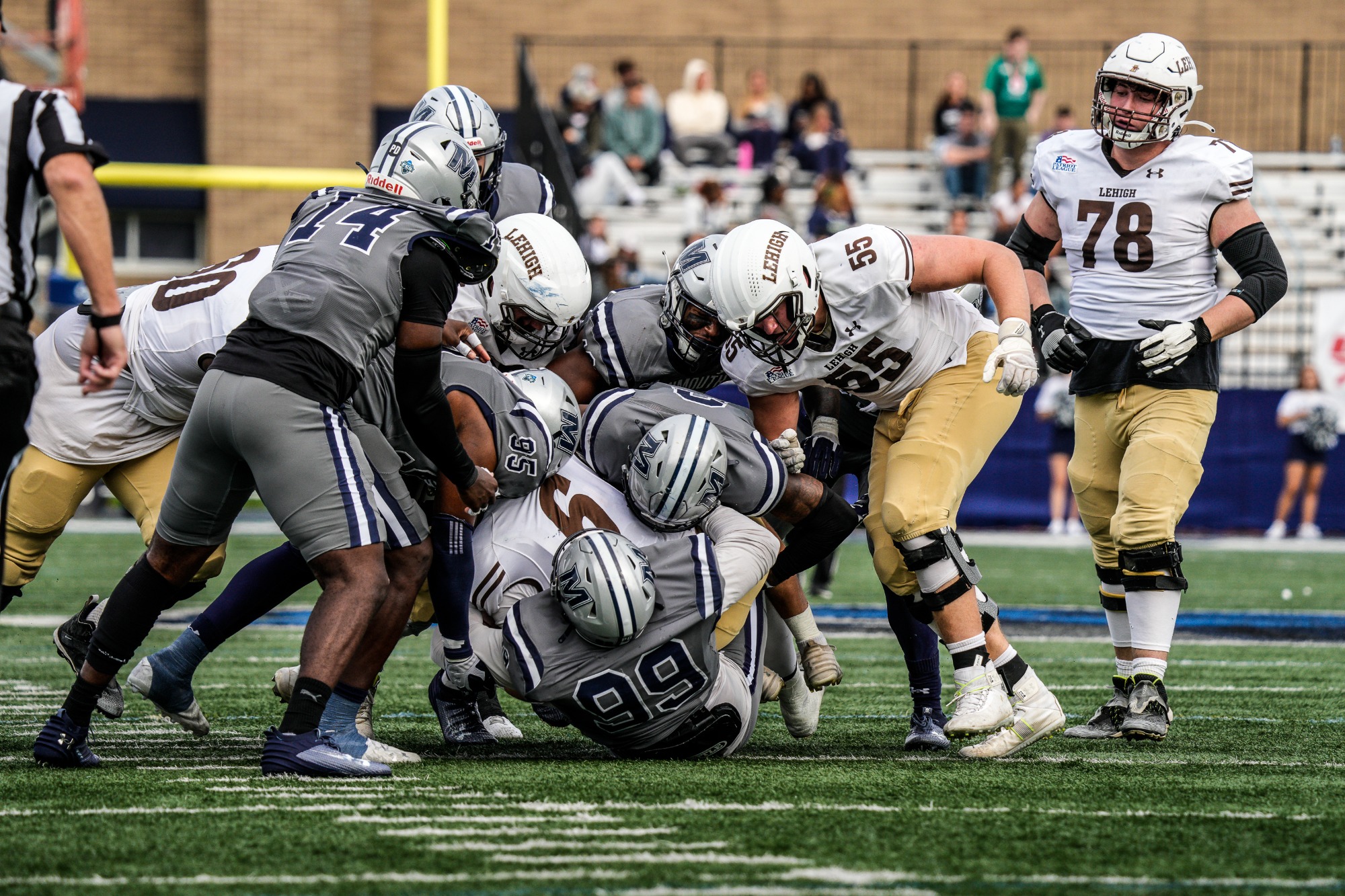 Monmouth Rights The Ship With a Comprehensive 49-7 win over Lehigh
